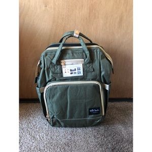 Diaper Bag Happy Luoka with built in Bassinet